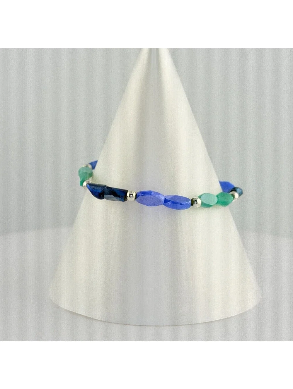 Bomb Party Single Stack Bracelet - on Silver Plating #109